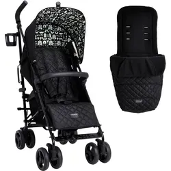 Supa 3 Buggy - Silhouette in schwarz von Cosatto