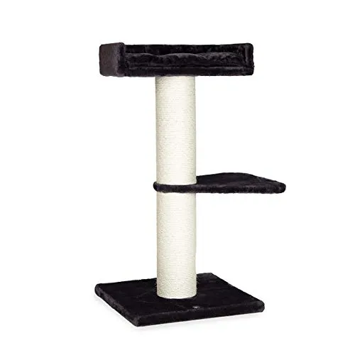 CanadianCat Company Kratzbaum Barnie XXL - anthrazit-beige - Aktivitätskratzbaum für große Katzen mit extrem stabilen Ø 18 cm Sisalstamm und hochwertigem Plüsch. Ideal für Maine Coons und andere große Katzen - ein Traum für Ihre Fellnase!