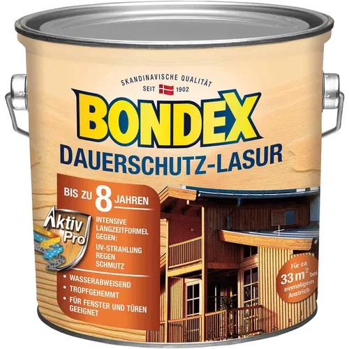 Bondex Dauerschutz-Lasur Teak 0,75l