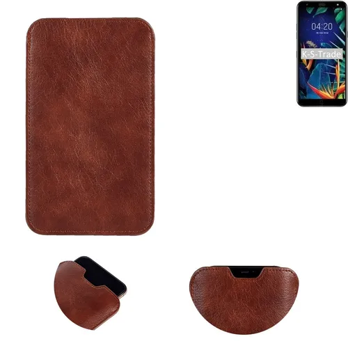 Handytasche für LG Electronics X4 (2019) Sleeve Hülle Tasche braun