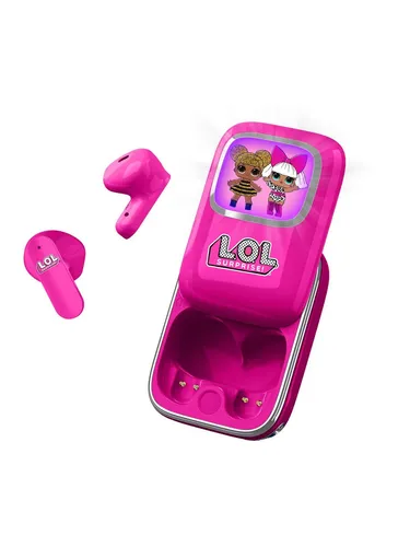 L.O.L. Surprise Slide TWS Earphones in pink von OTL