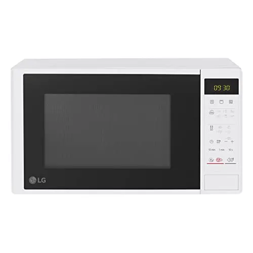 LG MH6042DW Mikrowelle mit Grill - Mikrowelle mit Grill, 800 W/1000 W, 19 L Kapazität, mit praktischer Zeitschaltuhr und Entfrostfunktion - ideal für schnelles Kochen und Aufwärmen!