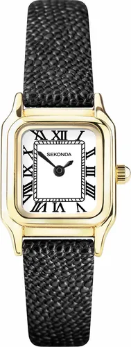 Produktbild Sekonda Monica Damen Quarzuhr 20 mm in Weiß mit Lederband