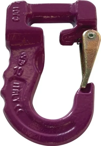 Universalhaken 1000 kg für Rundschlingen und Hebebänder - Sicherungsgurte, robuster Universalhaken mit einer Tragkraft von 1000 kg, ideal für sicheres Heben und Transportieren von Lasten.