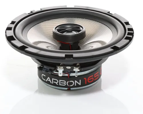 Audio System Carbon 165 CO 2-Wege Lautsprecher - 16,5cm Koaxial Speaker Paar - Auto Koaxial-Lautsprecher mit 16,5 cm Durchmesser, ideal für kraftvollen Sound im Auto und einfache Installation.