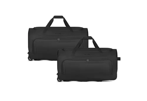 REDOLZ Zwei große L Trolley-Reisetaschen mit Rollen 71 cm - Reisetaschen-Set mit 2 Rollen, 166 Liter Volumen und nur 2,28 kg Gewicht – ideal für Flugreisen und verschiedene Reisen.