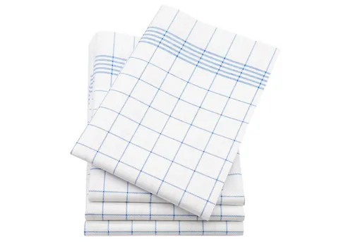 ZOLLNER Geschirrtuch, (Spar-Set, 4-tlg), 43 x 60 cm, 67% Polyester, 33% Polyacryl, vom Hotelwäschespezialisten