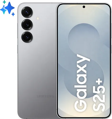 Samsung Galaxy S25+ 512GB - Silver Shadow, 5G Smartphone - PC-System & Mobiles Gerät mit 6,7 Zoll Display, leistungsstarkem Qualcomm Snapdragon 8 Elite und beeindruckender 50 MP Hauptkamera für atemberaubende Fotos.