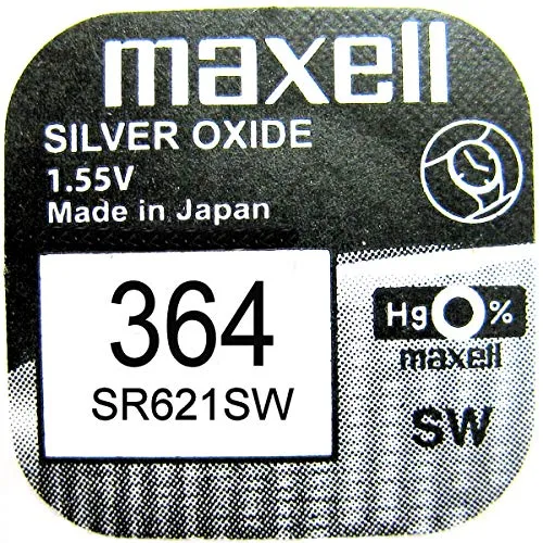Maxell SR621SW Silver Oxide Batterie