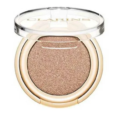 CLARINS Ombre Skin Pearly Lidschatten 03 Pearly Gold - Lidschatten mit cremiger, leichter Pudertextur, die mit Mineralpigmenten und biologischem Kokosnussöl angereichert ist. Ideal für ein natürliches, langanhaltendes Makeup ohne Grundierung.