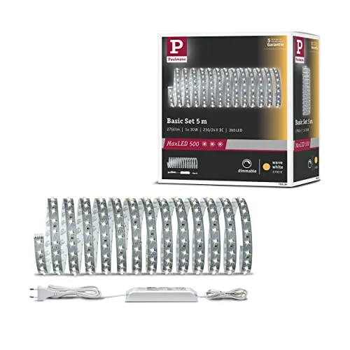 Paulmann MaxLED 500 70604 LED-Streifen-Basisset 5m Warmweiß