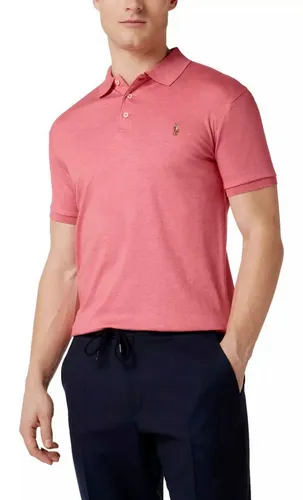 Polo Ralph Lauren Slim-Fit Poloshirt Herren mit Pony-Logo - Stylisches Slim-Fit Poloshirt aus weicher Baumwolle für den modernen Mann. Mit charakteristischem mehrfarbigem Pony-Logo und atmungsaktivem Design – ein Must-Have für jede Garderobe.