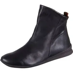Think! Spuat Damen Stiefelette - Wanderschuhe mit schlichem, sportlichem Design aus hochwertigem, vegetabil gegerbtem Leder. Hoher Laufkomfort und seitlicher Reißverschluss für einfaches An- und Ausziehen.
