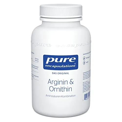 Pure Encapsulations Arginin + Ornithin Kapseln