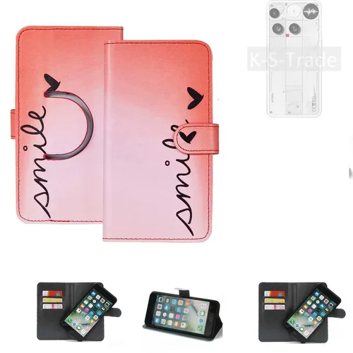 360° Schutzhülle für Nothing Phone (3) Wallet Case Design smile