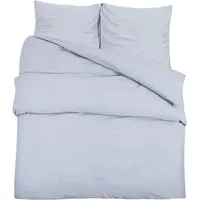vidaXL Bettwäsche-Set Grau 240x220 cm - Bettwäsche aus leichter Mikrofaser, pflegeleicht und langlebig, ideal für stilvolle Schlafzimmergestaltung – knitterfrei und maschinenwaschbar.