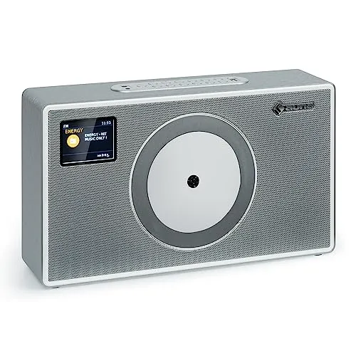 Auna DAB Radio mit CD Player für Küche & Bad – Bluetooth, FM, MP3, LCD Display