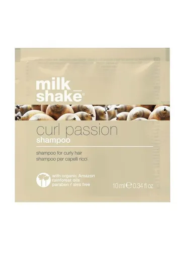 Curl Passion Paraben-Free Hair Shampoo Softness & Manageability 10 ml