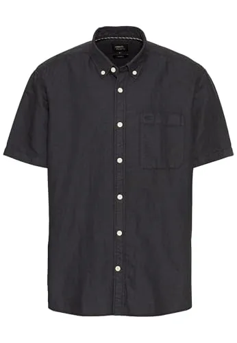 camel active Herren Kurzarmhemd Dunkelblau von camel active