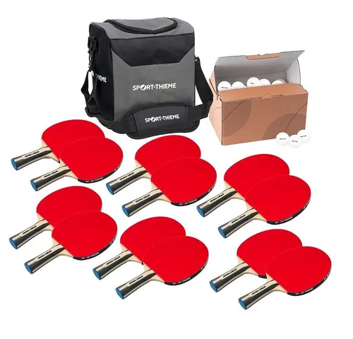 Sport-Thieme Tischtennisschläger Tischtennisschläger-Set Advanced, Für Schulen und Vereine