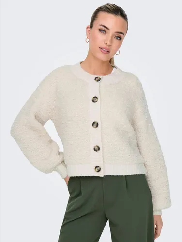 JACQUELINE de YONG JDYEIRA Strickjacke - Stylische Langarm-Strickjacke für Damen, aus 50% recyceltem Polyester gefertigt und ideal für nachhaltige Modebewusste.