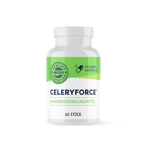 Vimergy CeleryForce, 500 mg Sellerie Kapseln – Aminosäuren & Funktionelle Nährstoffe