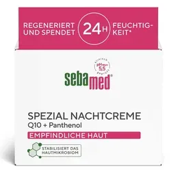 Sebamed Spezial Nachtcreme Q10 und Panthenol von sebamed