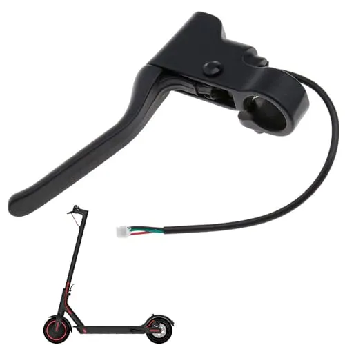 OcioDual Bremshebel Elektroscooter, Ersatz kompatibel mit Xiaomi 1S M365 Pro Electric Scooter, Brake Lever, Rollerzubehör, Brake Handle, Ersatzbremshebel aus schwarz lackiertem Aluminium