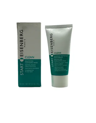 Eisenberg Balancing Cleansing Mask Oily Skin 50ml - Gesichtsmasken, reinigt und reguliert die Talgproduktion für ein mattiertes Hautbild.