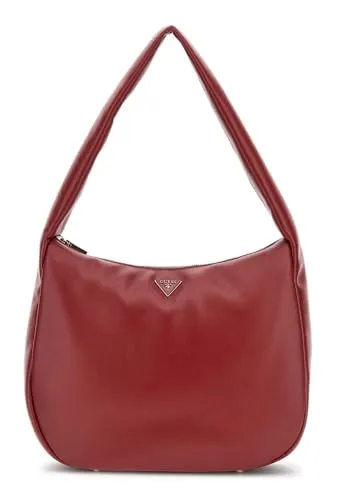 GUESS Schultertasche Sunetra Large Hobo Bag Red dunkelrot