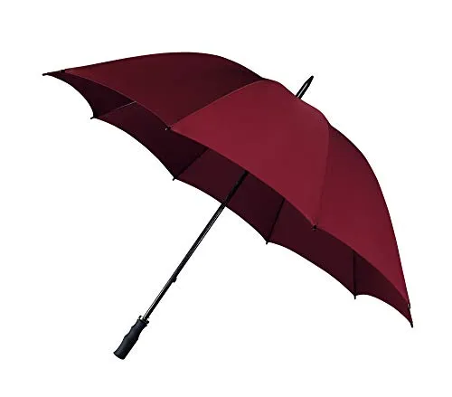 Impliva Falcone Regenschirm, 130 cm, Burgunderrot