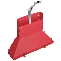 hansgrohe Secuflex Wannenrand-Set 19418000 - Armaturen mit Handbrause, ideal für Wannen- oder Fliesenrandmontage und bietet eine flexible Schlauchführung für komfortable Nutzung.