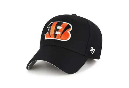 '47 Brand NFL Cap Cincinnati Bengals '47 MVP - Baseball Cap mit gebogenem Schirm, verstellbar und mit gesticktem Bengals-Logo – ein Must-Have für jeden NFL-Fan!