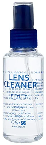 Alkoholfreier Brillenreiniger mit effektiver Antibeschlag- und Antistatik-Wirkung und Reinigung 100 ml