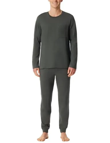 Schiesser Pyjama Khaki von Schiesser