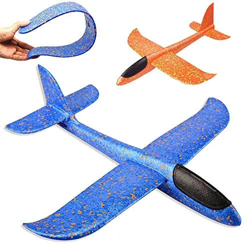 Styroporflieger für Kinder – Wurf Segelflugzeug aus EPP