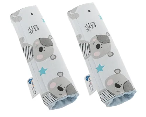 Medi Partners Gurtpolster Kinder 2 Stück Autogurt Polster Gurtschutz für Auto