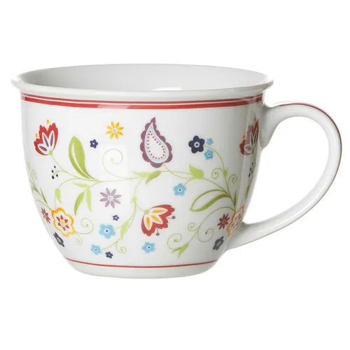 Ritzenhoff und Breker Kaffeebecher Flirt aus der Serie Shanti bunt