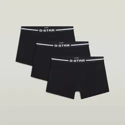 G-STAR Boxershorts ACRE, 3 PACK TRUNKS - Schwarz XL - Herrenunterhosen im praktischen 3er Pack, aus elastischem Jersey für optimalen Tragekomfort und perfekten Sitz.