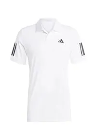 adidas Tennis-Polo Club 3-Streifen 2025 - Herren Polo in Weiß, Größe XL - Badmintonbekleidung für Herren mit FreeLift Passform, die volle Bewegungsfreiheit bietet und dich stylish auf dem Court präsentiert.