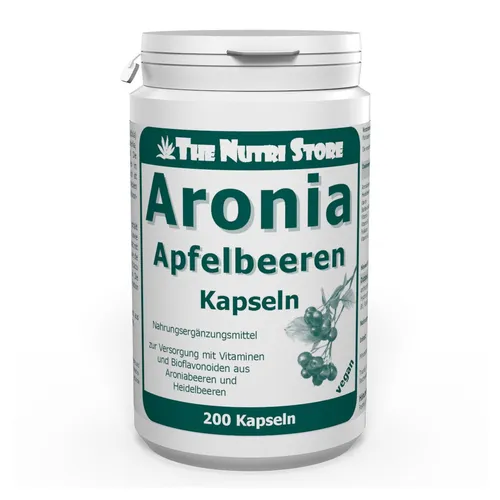ARONIA APFELBEEREN Kapseln 200 St.
