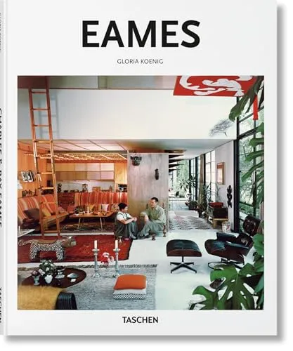 Eames 1907 - 1978: Vorreiter der Nachkriegsmoderne von Gloria Koenig - Architektur- und Designbuch über das berühmte Eames-Paar, gebundene Ausgabe mit beeindruckenden Abbildungen und tiefgehenden Einblicken in deren Einfluss auf Möbel und Film.
