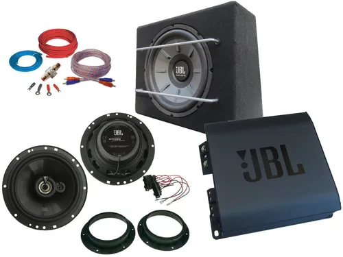 DSX JBL Subwoofer Set für VW Sharan 7N – 1480W Leistung