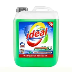 Liter ideal Flüssigwaschmittel Universal Konzentrat Grün mit Aktiv-Formel 10