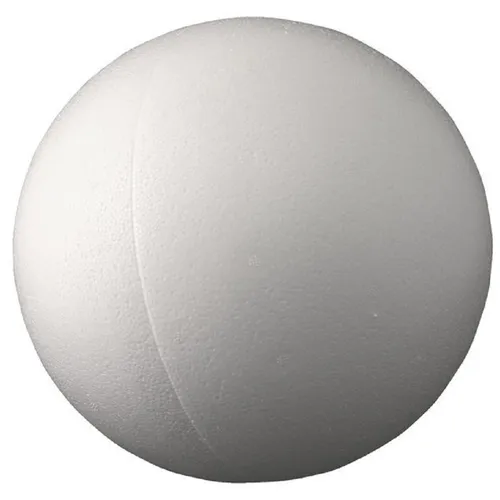 STYROPORKUGELN ca. 80mm, 8 cm. 5 Stück. Vollmaterial. Kugeln aus Styropor weiß
