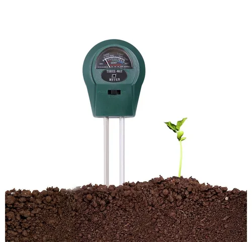 Mucola Feuchtigkeitsmesser Bodenmessgerät 3 in 1 für Pflanzen PH Wert Bodentester Licht Messgerät, Batteriefreier Betrieb