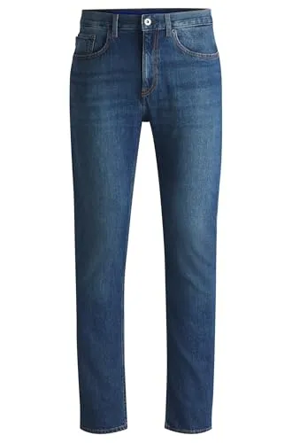 HUGO Blue Slim-fit-Jeans Ash von HUGO BOSS