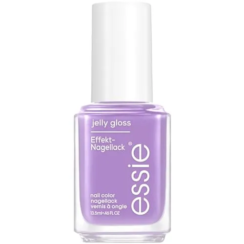 essie Nagellack ̶ Nr. 70 orchid jelly, Nagellackfarbe in Lila, essie jelly gloss Kollektion, 13,5 ml