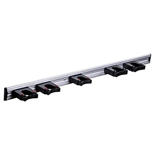 Toolflex Aluminiumschiene 90cm mit 5 Haltern