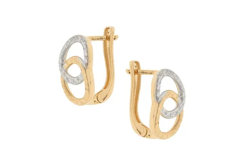 Rotgold-Ohrringe von Golders